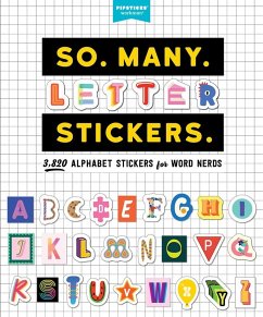 So. Many. Letter Stickers. - PipsticksÂ +WorkmanÂ