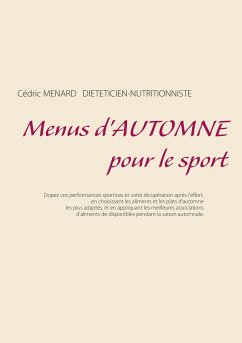 Menus d'automne pour le sport - Menard, Cédric