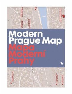 Modern Prague Map - Stech, Adam