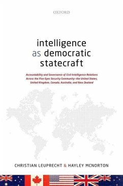 Intelligence as Democratic Statecraft - Leuprecht, Christian; Mcnorton, Hayley