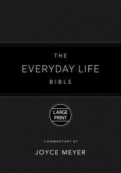 The Everyday Life Bible Large Print Black Leatherluxe(r) - Meyer, Joyce