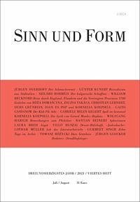 Sinn und Form 4/2021