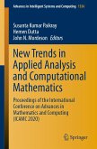 New Trends in Applied Analysis and Computational Mathematics (eBook, PDF)