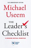 The Leader's Checklist, 10th Anniversary Edition (eBook, ePUB)