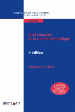 Droit européen de la commande publique (eBook, ePUB) - de La Rosa, Stéphane