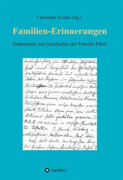 Cover Familien-Erinnerungen aus vergangenen Jahrhunderten (eBook, ePUB)