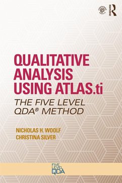 Qualitative Analysis Using ATLAS.ti (eBook, ePUB) - Woolf, Nicholas H.; Silver, Christina