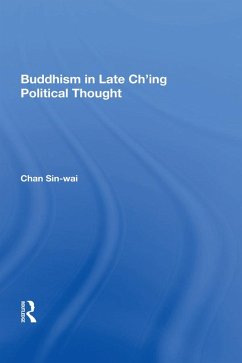 Cover Buddhism In Late Ch'ing Political Thought (eBook, ePUB)