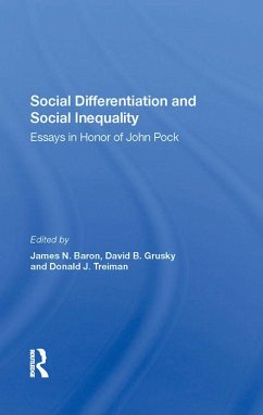 Cover Social Differentiation And Social Inequality (eBook, ePUB)
