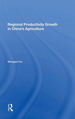 Cover Regional Productivity Growth In China's Agriculture (eBook, ePUB)