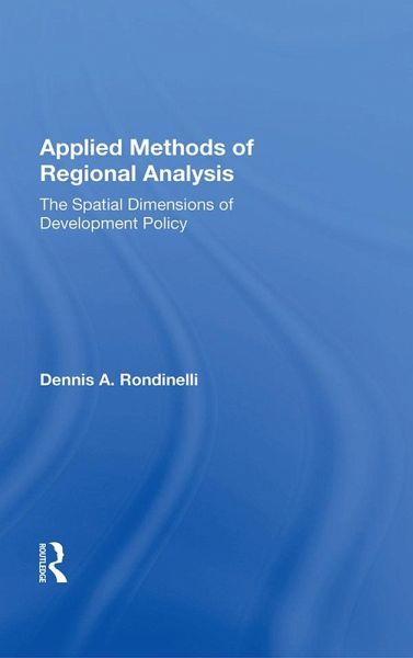 Applied Methods Of Regional Analysis (eBook, ePUB) Applied Methods Of Regional Analysis (eBook, ePUB)