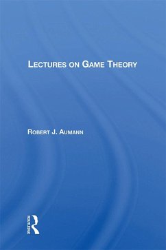 Cover Lectures On Game Theory (eBook, ePUB)
