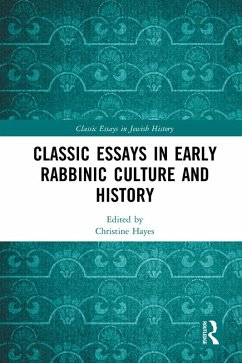Cover Classic Essays in Early Rabbinic Culture and History (eBook, ePUB)