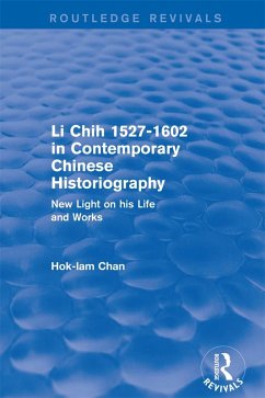 Cover Li Chih 1527-1602 in Contemporary Chinese Historiography (eBook, ePUB)