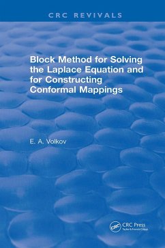 Block Method for Solving the Laplace Equation and for Constructing Conformal Mappings (eBook, ePUB) - Volkov, Evgenii A.