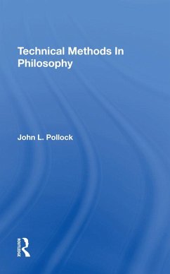 Cover Technical Methods In Philosophy (eBook, ePUB)