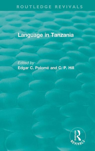 Routledge Revivals: Language in Tanzania (1980) (eBook, ePUB)