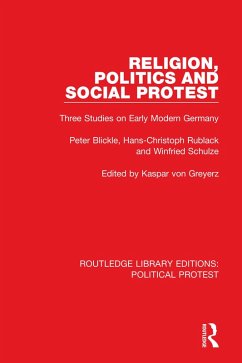 Cover Religion, Politics and Social Protest (eBook, ePUB)