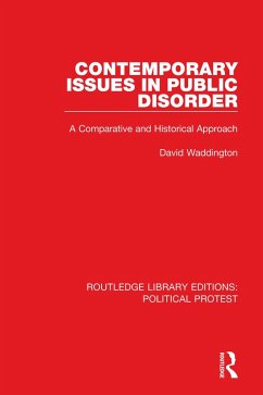 Contemporary Issues in Public Disorder (eBook, ePUB) - Waddington, David