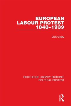 Cover European Labour Protest 1848-1939 (eBook, PDF)