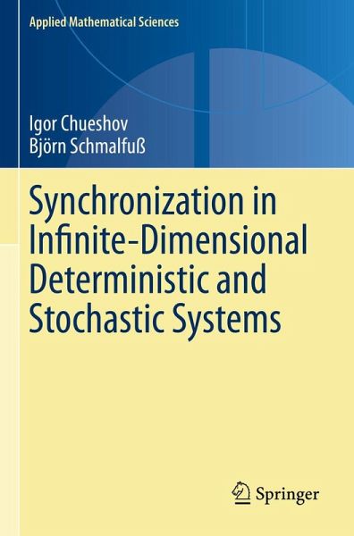 Synchronization in Infinite-Dimensional Deterministic and Stochastic Systems Synchronization in Infinite-Dimensional Deterministic and Stochastic Systems