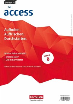 Cover English G Access - G9 - Band 4: 8. Schuljahr - Wordmaster und Grammarmaster (Im Paket)