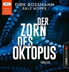 Der Zorn des Oktopus / Oktopus Bd.2 (3 MP3-CDs) - Rossmann, Dirk;Hoppe, Ralf