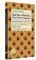 Kuran-i Kerimin Kisa Tarihi ve Lügatcesi - Cevdet Pasa, Ahmet