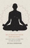 My 22 Thoughts With Deep Meaning (eBook, ePUB)