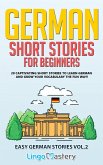 German Short Stories for Beginners Volume 2 (eBook, ePUB)