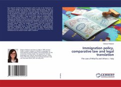 Immigration policy, comparative law and legal translation