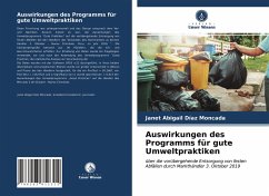 Auswirkungen des Programms für gute Umweltpraktiken - Díaz Moncada, Janet Abigail