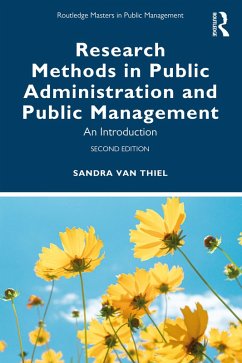 Research Methods in Public Administration and Public Management (eBook, PDF) - Thiel, Sandra van