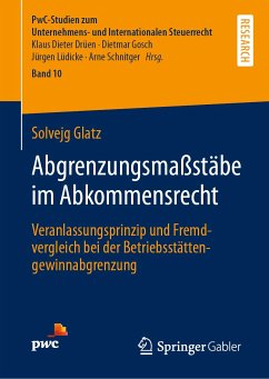 Abgrenzungsmaßstäbe im Abkommensrecht (eBook, PDF) - Glatz, Solvejg