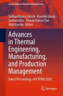 Advances in Thermal Engineering, Manufacturing, and Production Management (eBook, PDF)