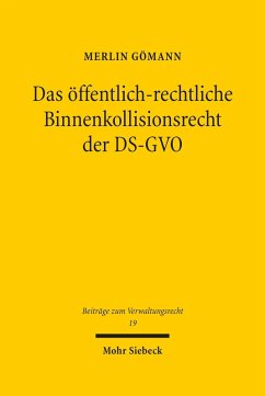 Cover Das öffentlich-rechtliche Binnenkollisionsrecht der DS-GVO (eBook, PDF)