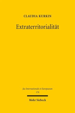 Extraterritorialität (eBook, PDF) - Kurkin, Claudia
