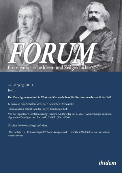 Forum für osteuropäische Ideen- und Zeitgeschichte (eBook, PDF)