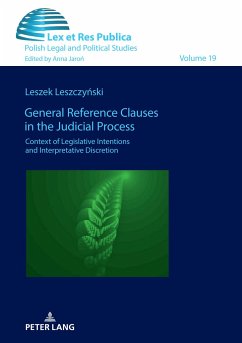 General Reference Clauses in the Judicial Process - Leszczynski, Leszek