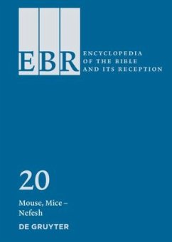 Mouse, Mice - Nefesh / Encyclopedia of the Bible and Its Reception (EBR) Volume 20