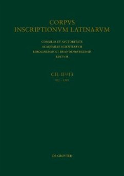 Pars media conventus Carthaginiensis (Ager Segobrigensis et oppida a Valeria Ilugonem) / Corpus inscriptionum Latinarum. Inscriptiones Hispaniae Latinae [Editio altera]. Conventus Carthaginiensis Vol II. Pars XIII. Fasc