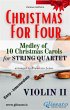 Violin II part - String Quartet Medley... - Bild 1