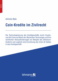 Coin-Kredite im Zivilrecht (eBook, PDF) - Bela, Antonio