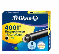 Cover Pelikan Tintenpatronen 4001® Etui mit 6 Standard-Patronen Brillant-Schwarz