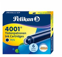 Cover Pelikan Tintenpatronen 4001® Etui mit 6 Standard-Patronen Blau-Schwarz