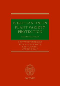 Cover European Union Plant Variety Protection (eBook, PDF)