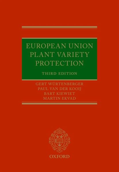 European Union Plant Variety Protection (eBook, PDF)
