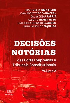 Cover Decisões Notórias das Cortes Supremas e Tribunais Constitucionais (eBook, ePUB)