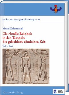 Die rituelle Reinheit in den Tempeln der griechisch-römischen Zeit, 2 Teile - Kühnemund, Marcel