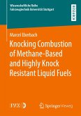 Knocking Combustion of Methane-Based and Highly Knock Resistant Liquid Fuels